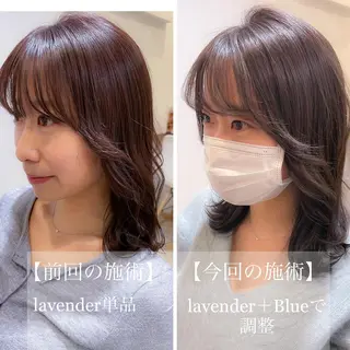 ミディアム LOMA🇰🇷 銀座クボタのヘアスタイル