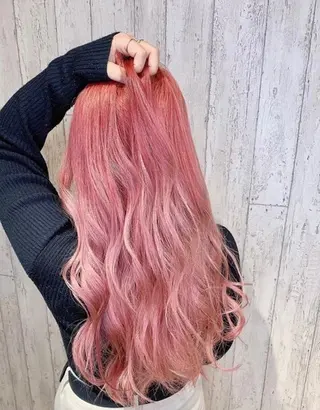 ロング カラー 艶カラー 仲間純子🪼のヘアスタイル