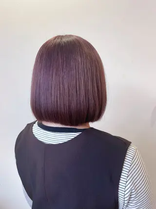 ミディアム カラー 🎀艶カラー🎀 大林未侑のヘアスタイル