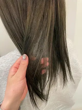 ロング 韓国風ヘア♡ runaのヘアスタイル