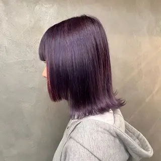 ミディアム ❤️‍🔥シールエク ＋カラー京❤️‍🔥のヘアスタイル