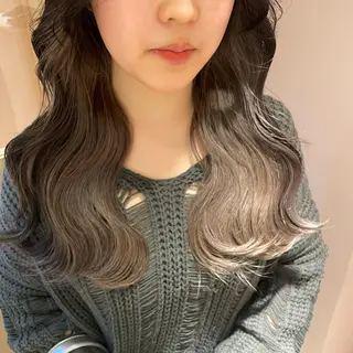 ロング マホ/日吉/髪質改善 /レイヤー/ガーリーのヘアスタイル