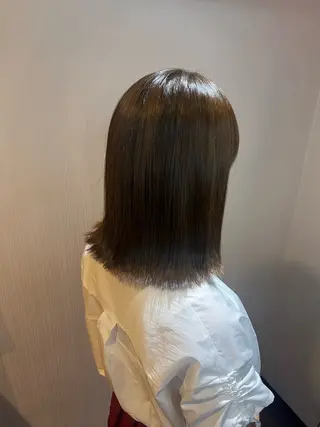 ミディアム なかやま みおのヘアスタイル