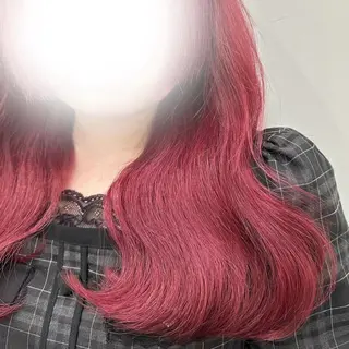 セミロング カラー ヘアアレンジ メンズ 🌟🍒ハイトーン 韓国ヘア/ユウミのヘアスタイル