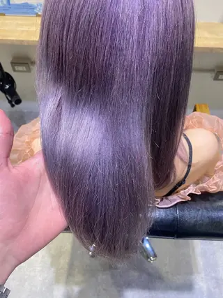 ミディアム カラー 似合わせスタイル： 叶夢のヘアスタイル