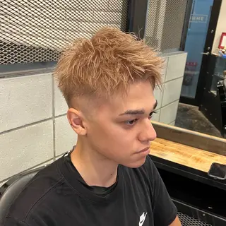 メンズ メンズ特化/パーマ/ メッシュ/竜成のヘアスタイル