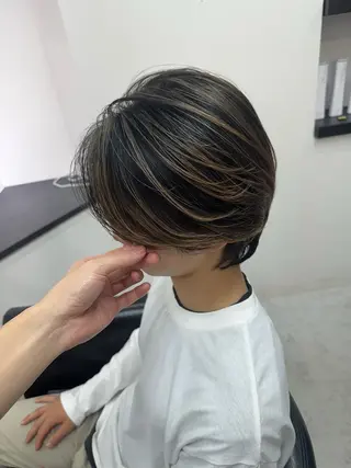 ショート 岡崎/レイヤーカット ／縮毛矯正/美髪のヘアスタイル