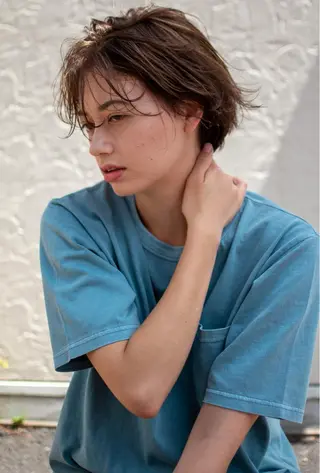 ショート カラー 🪡透明感/デザイン kaito🪡のヘアスタイル