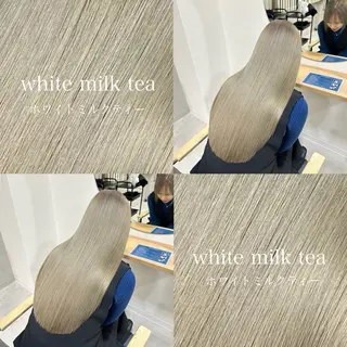 セミロング カラー regalo 森重ユウのヘアスタイル