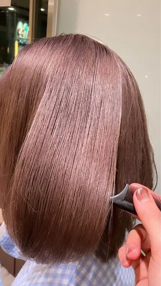 ミディアム _WHITE難波店[アンダーバーホワイト]所属・艶カラー/髪質改善 /韓国風/中村嘉秀のヘアスタイル