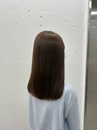 セミロング カラー 🌟ゆりあ🌟 JILLSTUDIOのヘアスタイル