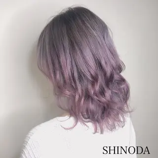 カラー 🦖店長🦖pino #しのだスペシャルのヘアスタイル