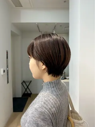 ショート ごとう さなのヘアスタイル