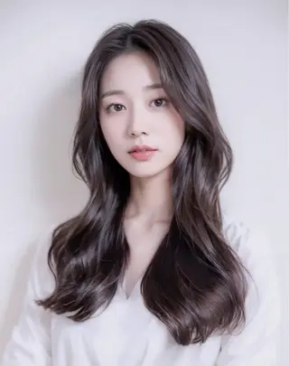 セミロング カラー モテ髪提案🫧 /HaRu🏳️‍⚧のヘアスタイル