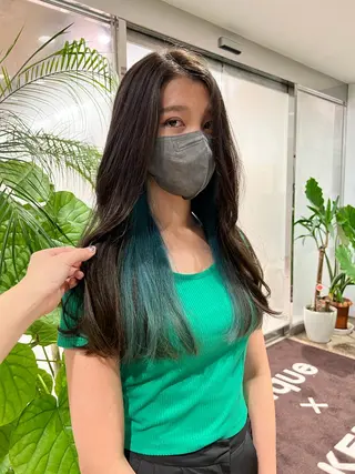 ロング カラー 透明感カラー/ボブ / MARIE🍇のヘアスタイル