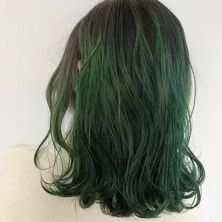 ミディアム メンズパーマ/難波/ 心斎橋　室園亮佑のヘアスタイル