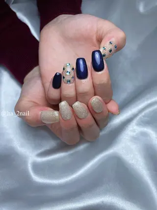 ネイル NAIL and EYELASH ALPHA.所属・ALPHA. 姫繇のネイルデザイン