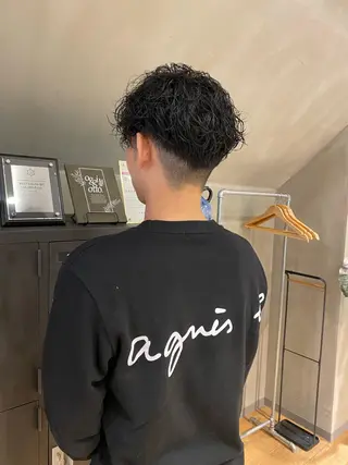 パーマ アカリ /ショートカットのヘアスタイル