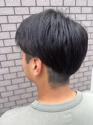 ショート メンズ パーマ/ハイトーン /吉田眞のヘアスタイル