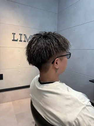 ショート カラー パーマ メンズ LIM Men's hair所属・吉川 昌志のヘアスタイル