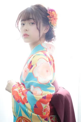 ヘアアレンジ パーマ×ウルフカット koya☆のヘアスタイル