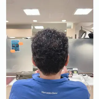 パーマ メンズ ラカリテ所属・渋谷 りなのヘアスタイル