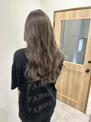 ロング カラー ボブ/ハイトーン 立川loose 下田のヘアスタイル
