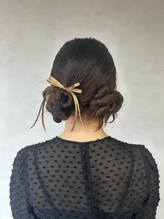 ロング ヘアアレンジ ヘアセット/眉毛カッ ト/Nana〻のヘアスタイル