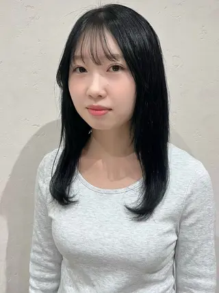 ロング 北島 遥香🫧インナ ー /ベージュカラーのヘアスタイル