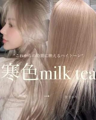 ロング ケアブリーチ🌟 ♢WATARU♢のヘアスタイル