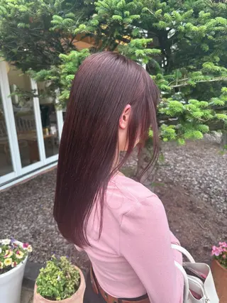 セミロング カラー Flat /rina🧸のヘアスタイル