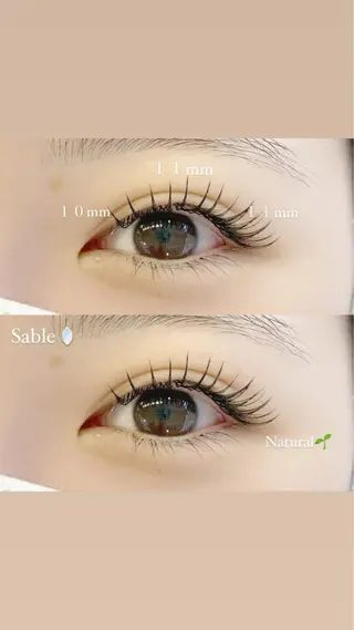 マツエク・マツパ 🌙 ａｓｕｋa 🫧のマツエク・マツパデザイン