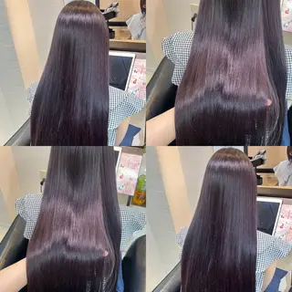 ロング カラー 🤍透明感/韓国風 🤍サクラギヒトミのヘアスタイル