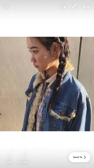 ロング パーマ ヘアアレンジ salowin JIYUGAOKA所属・マンツーマン半個室 tamuraのヘアスタイル