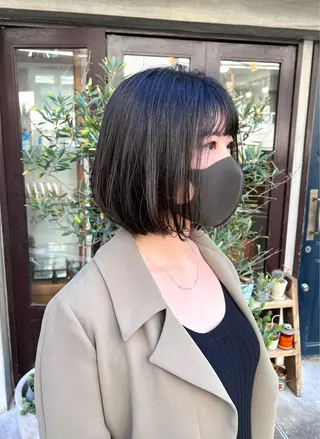 ショート 木村陸弥 似合わせ 透明感カラー🌿のヘアスタイル