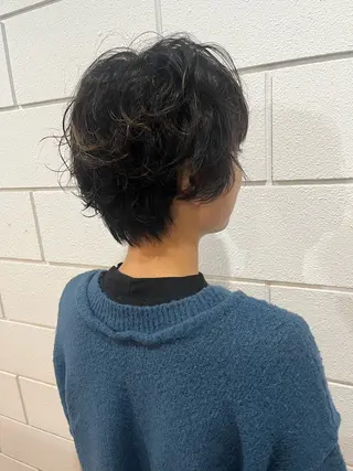 パーマ 小沼采唯👧🏼 海好きオヌちゃんのヘアスタイル