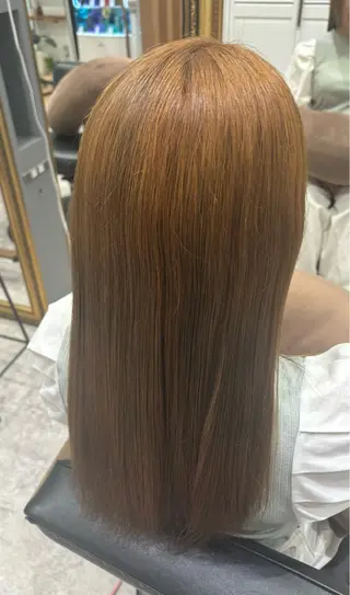 カラー 🍎ダメージレス暖色 カラー🍎あyaかのヘアスタイル
