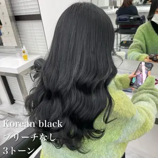 ロング カラー NAMI🤎ブラウン &ミルクティー🤍のヘアスタイル