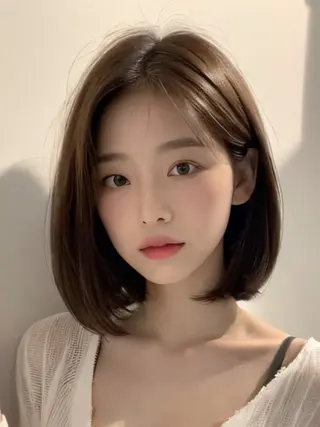 ミディアム Lehm所属・表参道/さあ や/大人ナチュラルのヘアスタイル