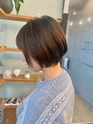ショート Zina 髪質改善 たつやのヘアスタイル