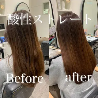 セミロング 【酸性ストレート】 宮下和明のヘアスタイル