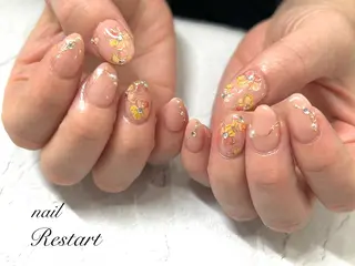 ショート nail Restart所属・Restart YURIのネイルデザイン