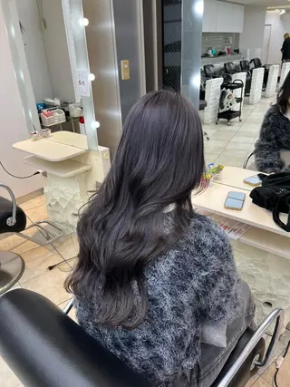 ロング 韓国レイヤー×モテ髪 /MITSUKI🤍のヘアスタイル