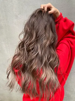 ロング カラー パーマ ヘアアレンジ メンズ キッズ ネイル マツエク・マツパ foi. フォワ所属・🇰🇷韓国トレンド ヘア🇰🇷高田のヘアスタイル