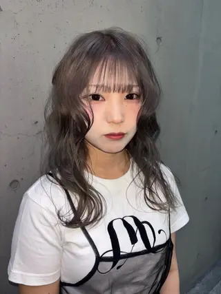 セミロング カラー ✩似合わせカラー /レイヤー✩momoのヘアスタイル