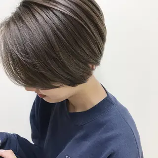 ショート 🎈馬場佑馬/ スパイラルパーマ🎈のヘアスタイル