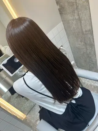 セミロング カラー 髪質改善サロン Sea shinjuku 新宿南口【シー シンジュク】所属・髪質改善/韓国ヘア レイヤー/新宿/ロミのヘアスタイル