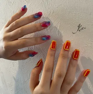 ネイル gleam所属・gleam✴︎ sayakaのネイルデザイン