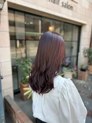 セミロング カラー 🌈似合わせカラー 、艶感🍀こうたのヘアスタイル