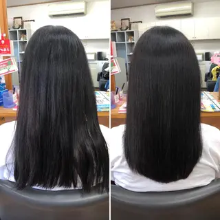 セミロング ヘアーズ・サエミ所属・ヘアーズ・ サエミのヘアスタイル